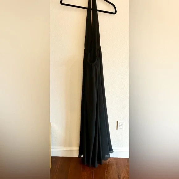 Show Me Your Mumu Black Luna Halter Dress Size Small UNALTERED - Picture 3 of 7